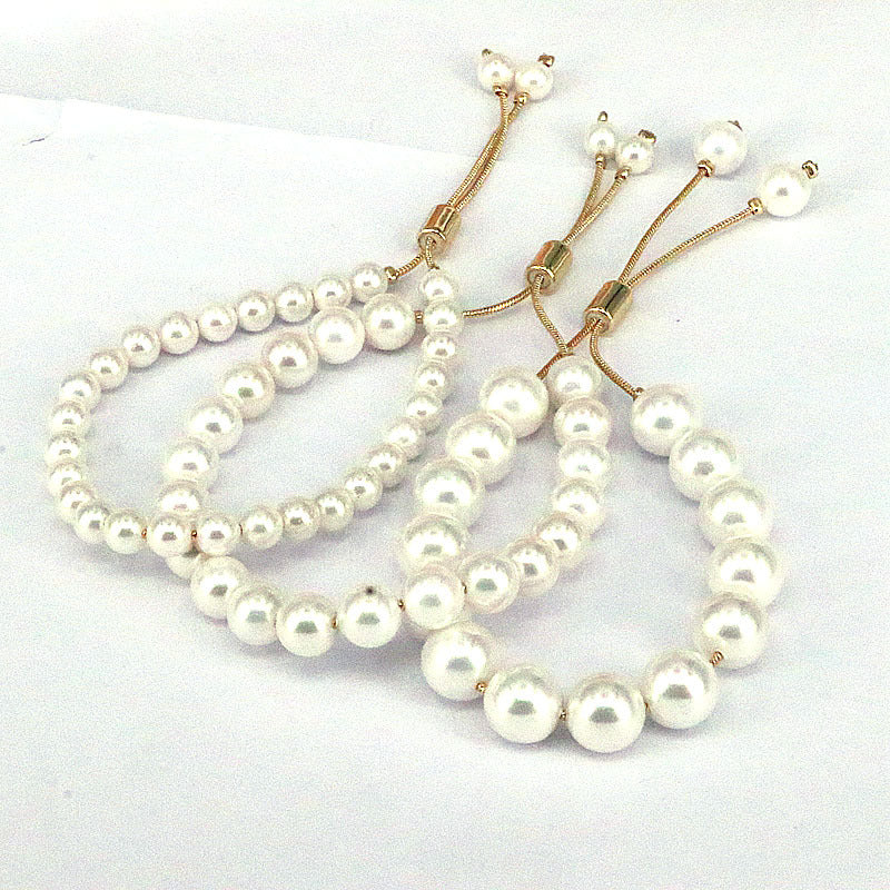 Wholesale Natural Freshwater Pearl Adjustable Bracelet